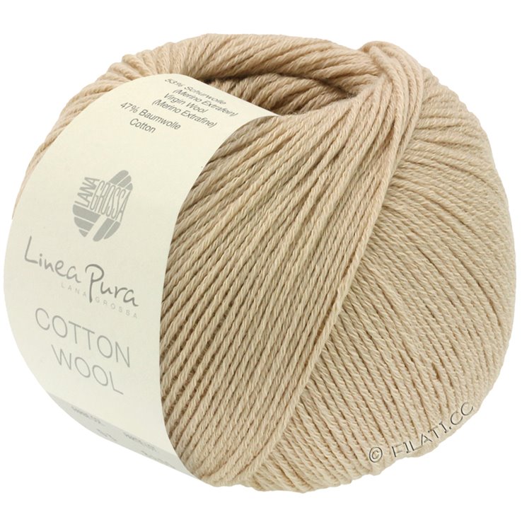 Lana Grossa COTTON WOOL (Linea Pura) | 10-бежевый