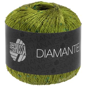 Lana Grossa DIAMANTE | 19-оливково-зелёный 
