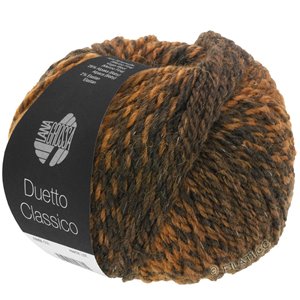 Lana Grossa DUETTO CLASSICO | 02-нуга/серо-коричневый/чёрно-коричневый