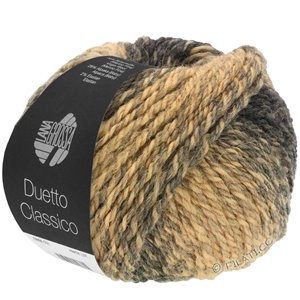 Lana Grossa DUETTO CLASSICO | 07-легко коричневый/тёмно-серый/антрацитовый