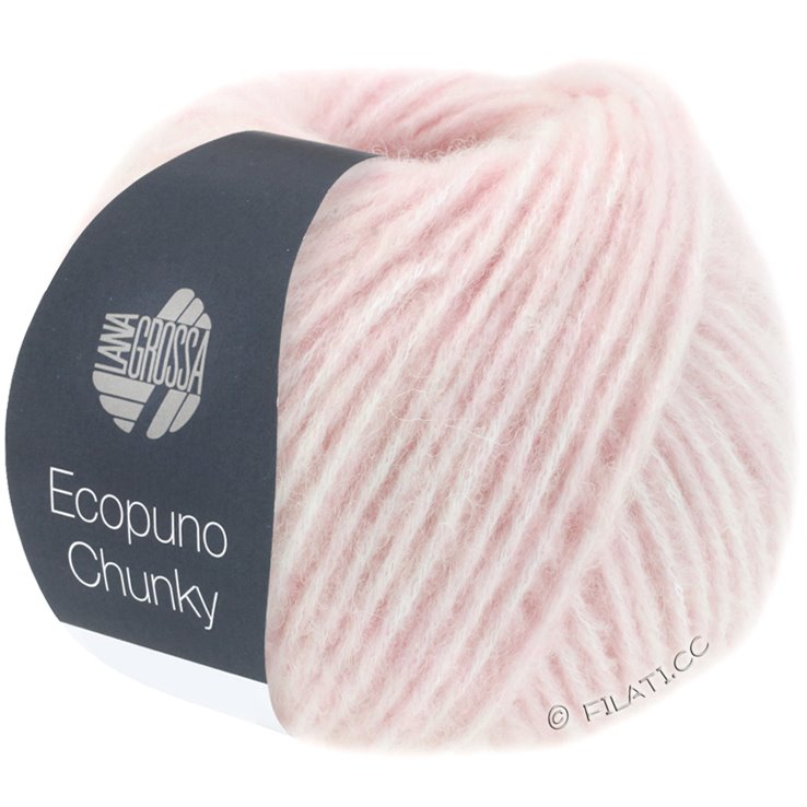 Lana Grossa ECOPUNO Chunky | 119-мягко-розовый