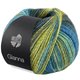 Lana Grossa GIANNA | 05-тёмно-синий/тёмно-зелёный/бирюзовый/мята/жёлто-зеленый