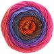 Lana Grossa GOMITOLO ALOHA | 307-тёмно-синий /сине-фиолетовый/цикламеновый/бордо/коричного -оранжевый/красно-коричневый/пинк