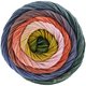 Lana Grossa GOMITOLO ALOHA | 319-розовый/персик/карри/тёмно-зелёный/старо-фиолетовый/лососевый