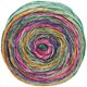 Lana Grossa GOMITOLO MEILENWEIT | 4017-зелено-бирюзовый/пинк/фиолетовый/коричневый/жёлто-зеленый/оранжевый