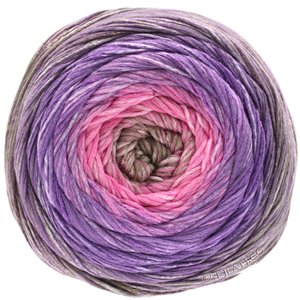Lana Grossa GOMITOLO SOLE | 919-фиолетовый/розовый/пинк/серо-бежевый/серо-коричневый