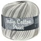 Lana Grossa INDIA Cotton Uni/Print | 306-серый/светло-серый/белый