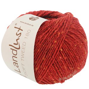 Lana Grossa LANDLUST Soft Tweed 180 | 111-красный меланжевый