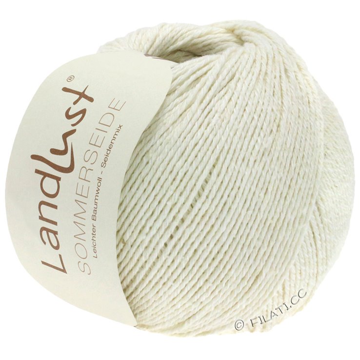 Lana Grossa LANDLUST SOMMERSEIDE | 001-белый