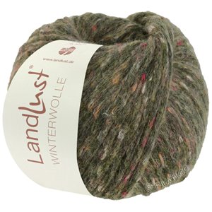Lana Grossa LANDLUST WINTERWOLLE Tweed | 103-мох зеленый  меланжевый
