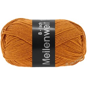 Lana Grossa MEILENWEIT 8-FACH 150g Uni | 9663-жёлто-оранжевый