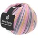 Lana Grossa MEILENWEIT 100g Cashmere Street (ABOUT BERLIN) | 836-розовый/светло-серый/тёмно-серый/жёлтый/розовый