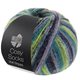 Lana Grossa MEILENWEIT 100g Cosy Socks Multi Stripes | 157-лавандовый/петрольный/майская зелень/бирюзовый/тёмно-синий