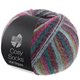Lana Grossa MEILENWEIT 100g Cosy Socks Multi Stripes | 158-петрольный/темная фуксия/оливковый/мятно-бирюзовый/тёмно-красный