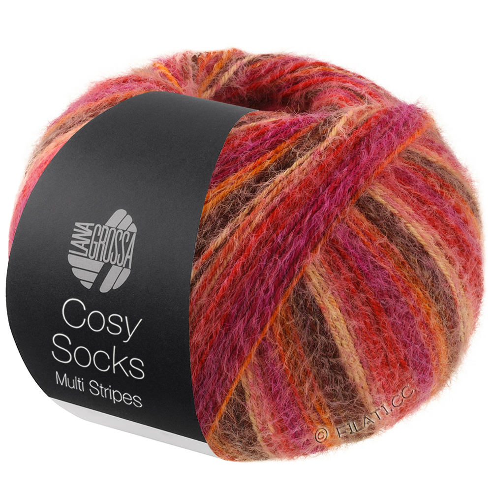 MEILENWEIT 100g Cosy Socks Multi Stripes от Lana Grossa