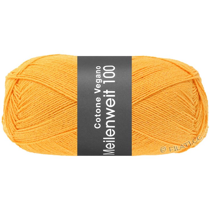 Lana Grossa MEILENWEIT 100g Cotone Vegano | 20-жёлтый