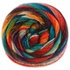Lana Grossa MEILENWEIT 100g Fontana | 5451-оливковый/изумрудный/тёмно-фиолетовый/серо-коричневый/серо-коричневый/тёмно-коричневый/бирюзово-синий/ржаво-красный/оранжевый/нефрит/красный