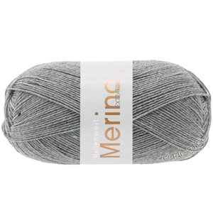 Lana Grossa MEILENWEIT 100g Merino Extrafine Uni | 2404-серый меланжевый