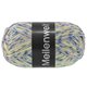 Lana Grossa MEILENWEIT 100g Neve | 4438-ванильный/джинс/кобальтовый/сиреневый/серо-синий