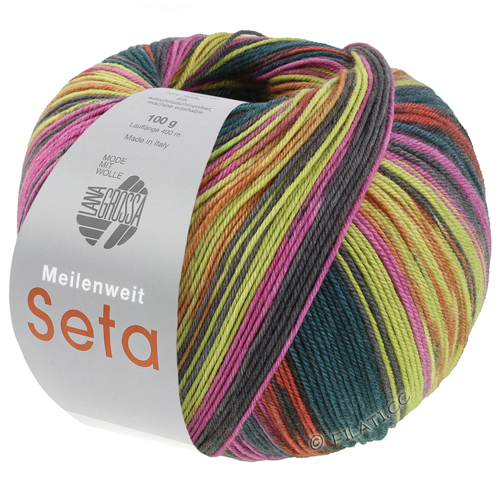 Lana Grossa MEILENWEIT 100g Seta Sumatra