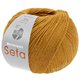 Lana Grossa MEILENWEIT 100g Seta | 63-медово-жёлтый