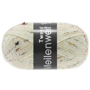 Lana Grossa MEILENWEIT 100g Tweed | 106-натуральный меланжевый
