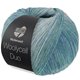 Lana Grossa MEILENWEIT 100g Woolycell Duo | 6006-сине-бирюзовый /зелено-бирюзовый/светло-бирюзовый