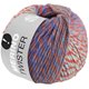 Lana Grossa MERINO TWISTER | 17-синий/красный помидор/розовый/мятно-бирюзовый/красный обожженной глины/серо-коричневый