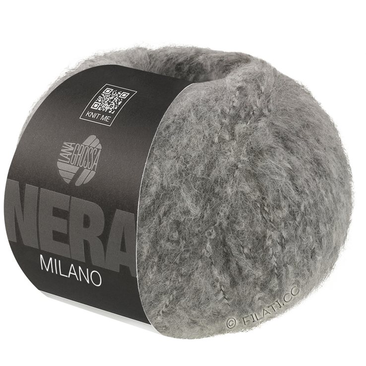 Lana Grossa MILANO (Nera) | 01-серый меланжевый