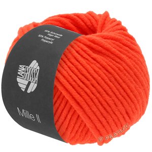 Lana Grossa MILLE II | 158-неоново-оранжевый