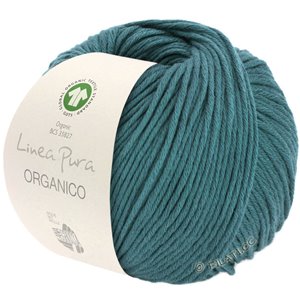 Lana Grossa ORGANICO  Uni (Linea Pura) | 079-тёмно сине-зеленый