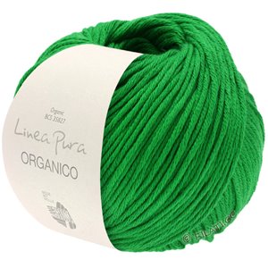 Lana Grossa ORGANICO  Uni (Linea Pura) | 163-зеленый, как трава