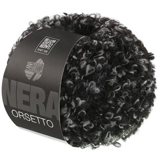 Lana Grossa ORSETTO Moulinè (Nera