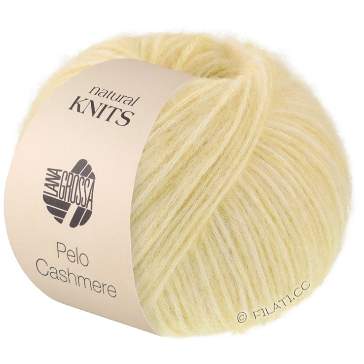 Lana Grossa PELO CASHMERE | 01-сурово-белый/кремовый