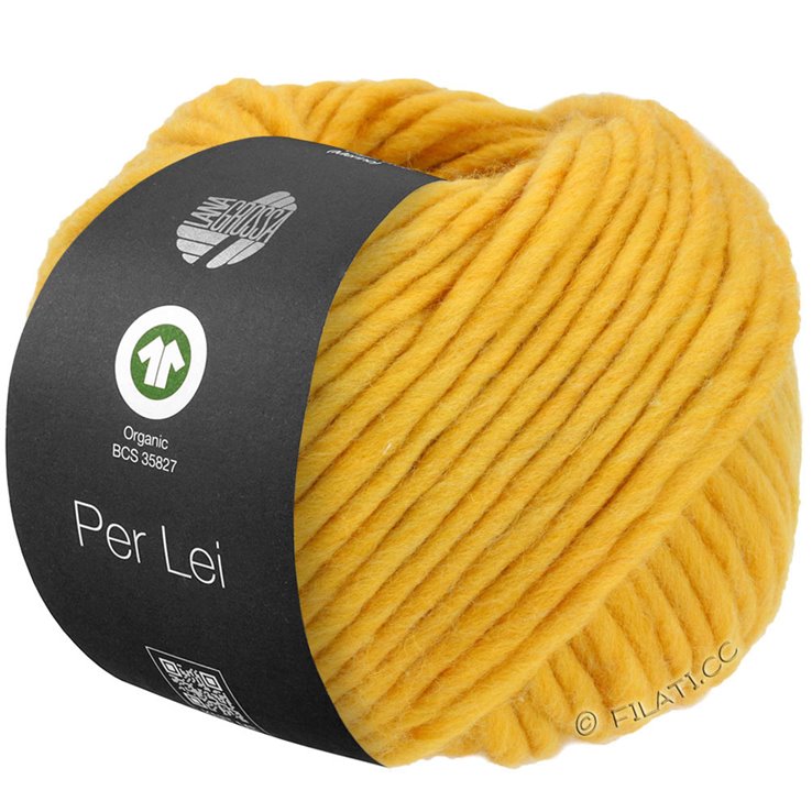 Lana Grossa PER LEI (GOTS) | 01-жёлтый
