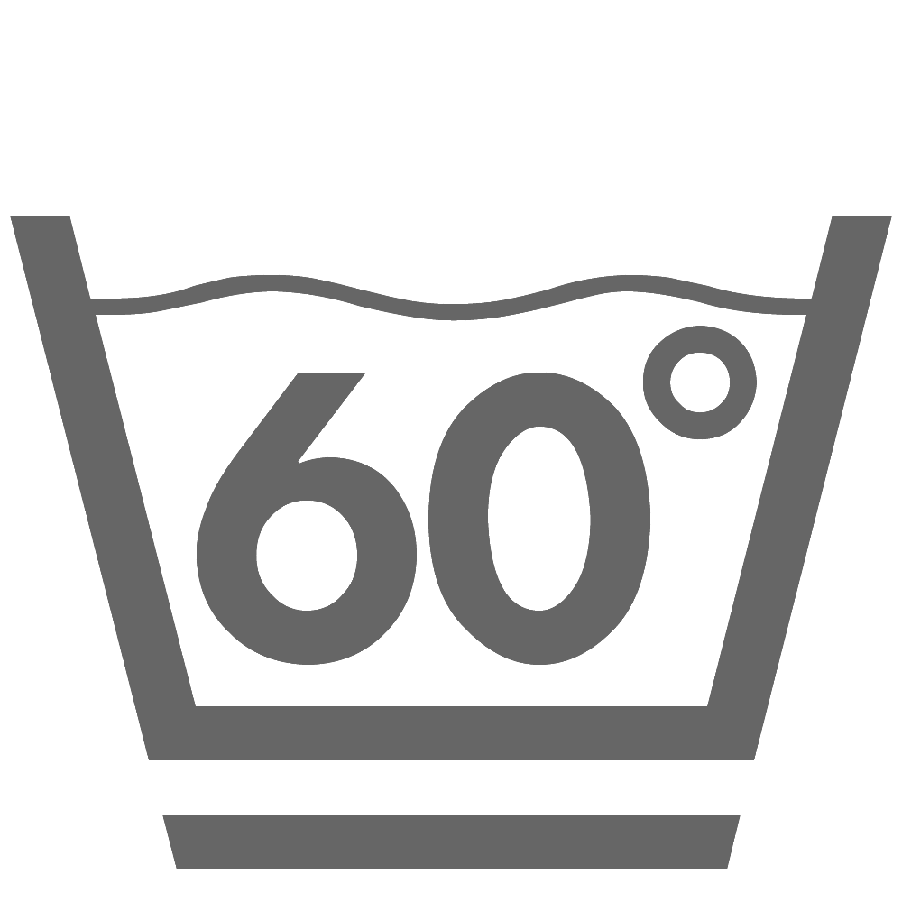 Стирка при 60°C (деликатная)