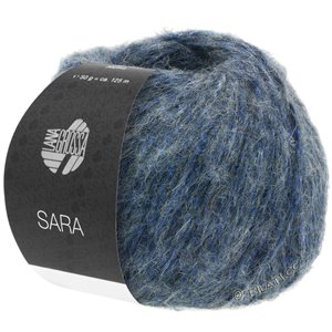 Lana Grossa SARA | 09-серо-синий меланжевый