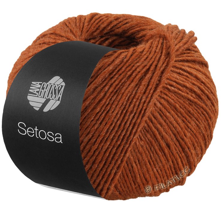Lana Grossa SETOSA | 06-ржаво коричневый