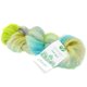 Lana Grossa SILKHAIR Hand-dyed | 607-светло-голубой/белый/жёлто-зеленый/серый/бирюзовый