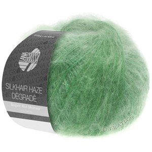 Lana Grossa SILKHAIR HAZE Dégradé | 1113-пастельно-зелёный/мох зеленый 