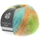 Lana Grossa SILKHAIR HAZE Print | 1203-сирень/жёлто-зеленый/лососевый/бирюзовый