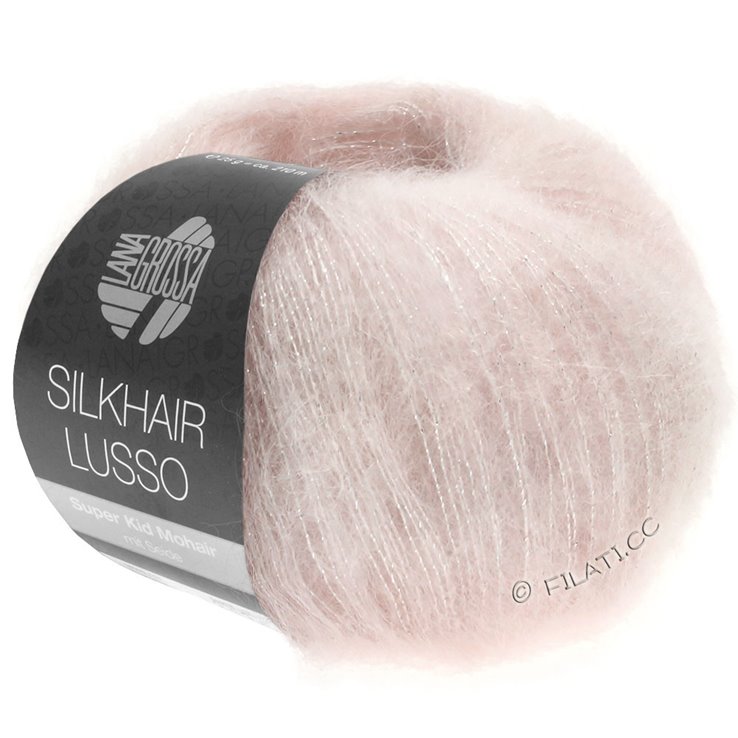 Lana Grossa SILKHAIR Lusso | 901-пастельный розовый