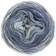 Lana Grossa SLOW WOOL LINO Dégradé | 205-светло-серый/серый/серо-голубой
