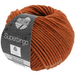 Lana Grossa SUPERBINGO | 099-кирпично коричневый