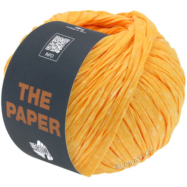 Lana Grossa THE PAPER | 15-желтково-жёлтый