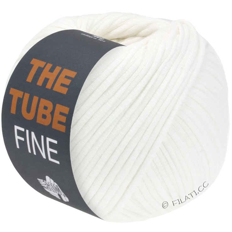 Lana Grossa THE FINE TUBE | 101-белый