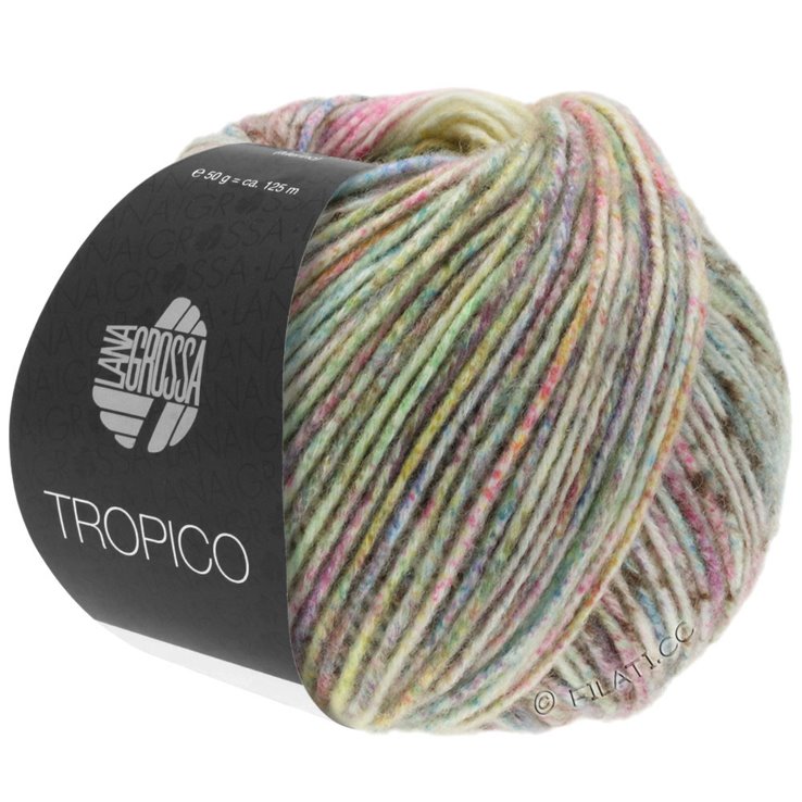 Lana Grossa TROPICO | 01-фисташковый/пастельно-зелёный/терракотовый/хаки/цикламеновый/пурпурный/розовый/жёлтый