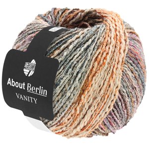 Lana Grossa VANITY (ABOUT BERLIN) | 07-цвет ржавчины/терракотовый/старо-фиолетовый/серый многоцветный 