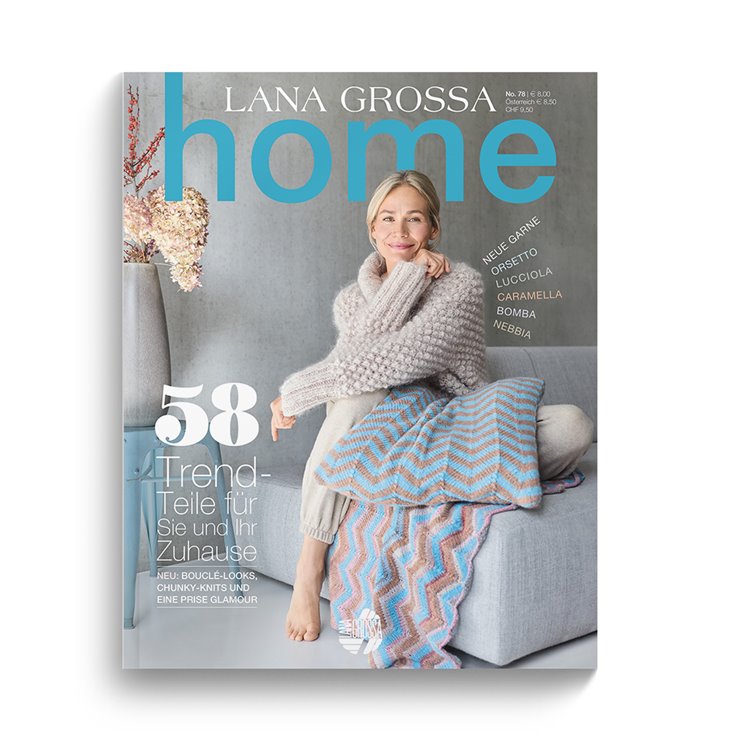 home No. 78 - Журнал на немецком, инструкции на русском языке от Lana Grossa