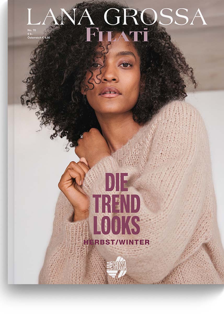 Lana Grossa FILATI No. 70 (Herbst/Winter 2025/26) - Журнал на немецком,  инструкции на русском языке